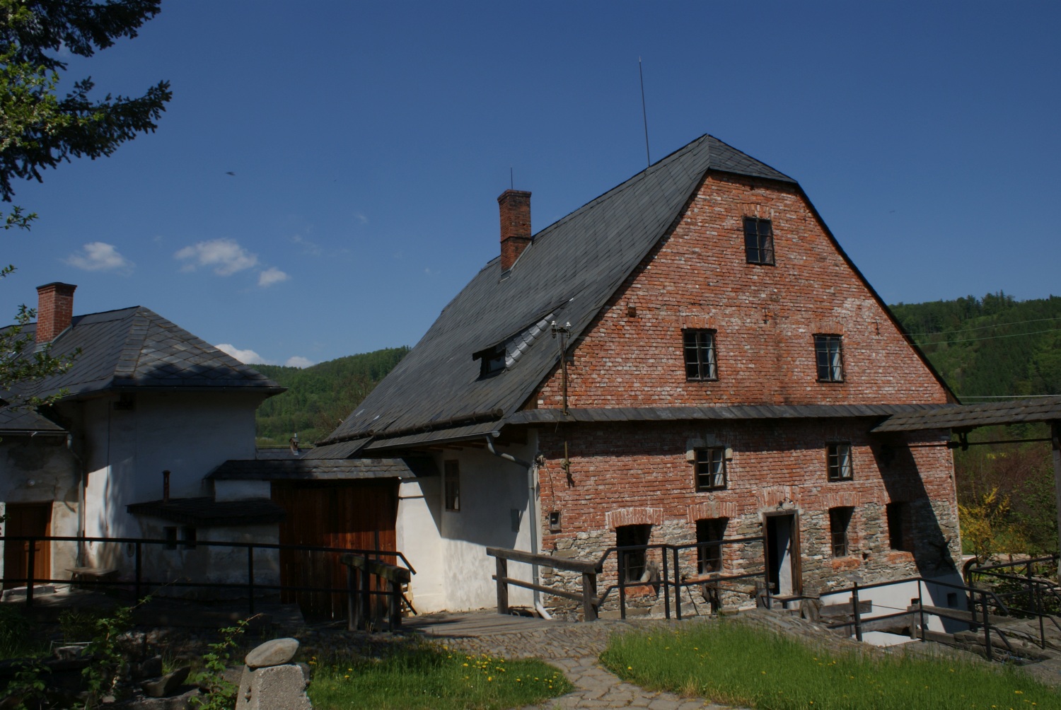 018 Jakubčovice nad Odrou, Loučky, mlýn Wesselsky