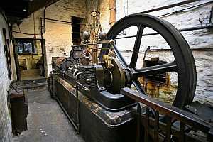 Původní a stále funkční parní stroj