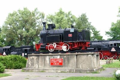 Nejstarší rumunská parní lokomotiva